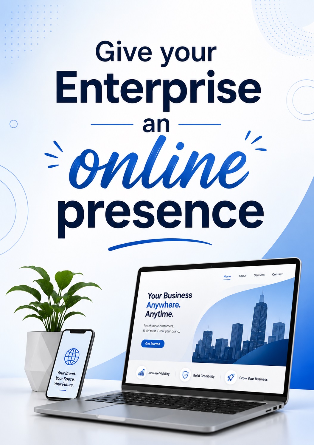 Explore the online space right now.